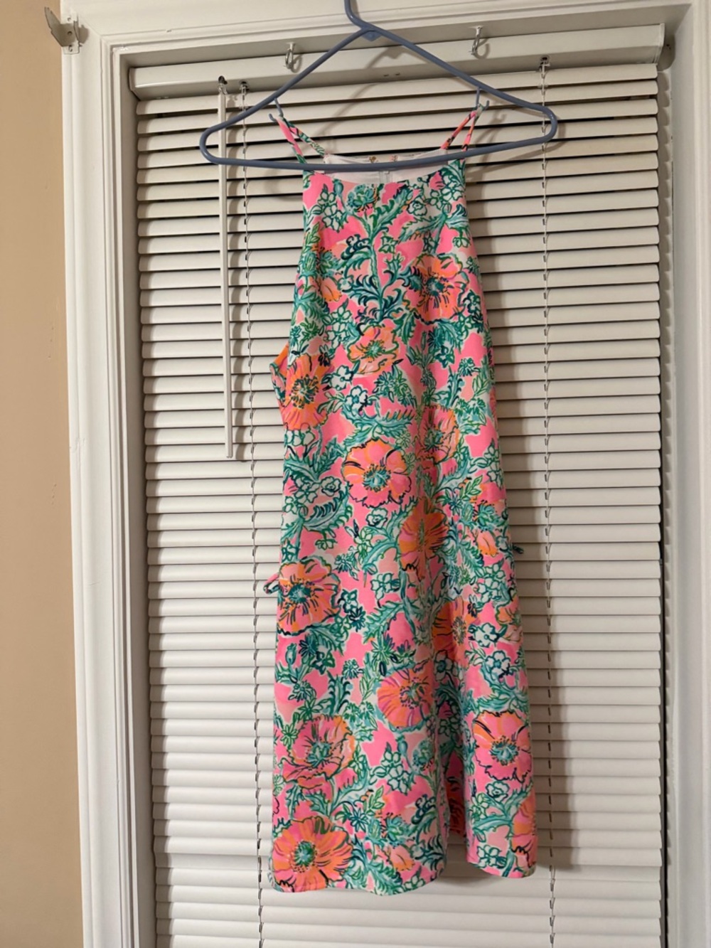 Lilly Pulitzer Pink Floral Halter Jumpsuit